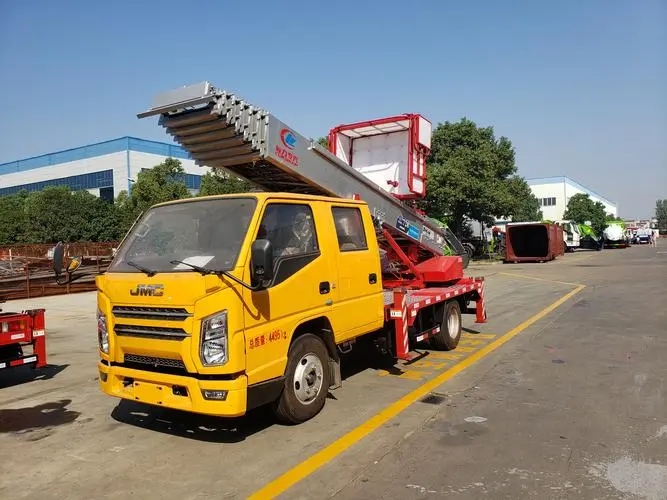 杭州附近云梯车出租 砂石搬运